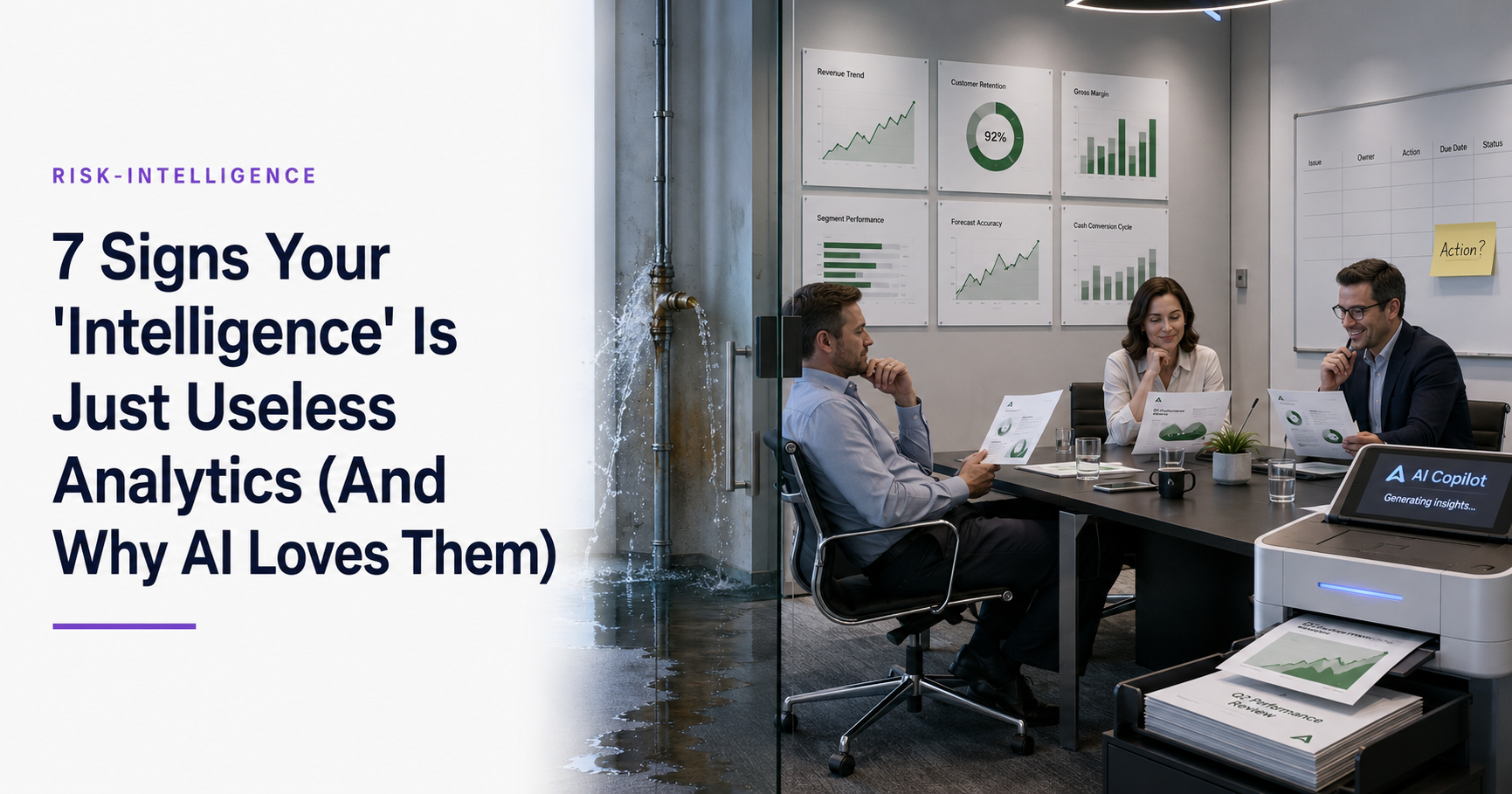 7 Signs Your 'Intelligence' Is Just Useless Analytics (And Why AI Loves Them)