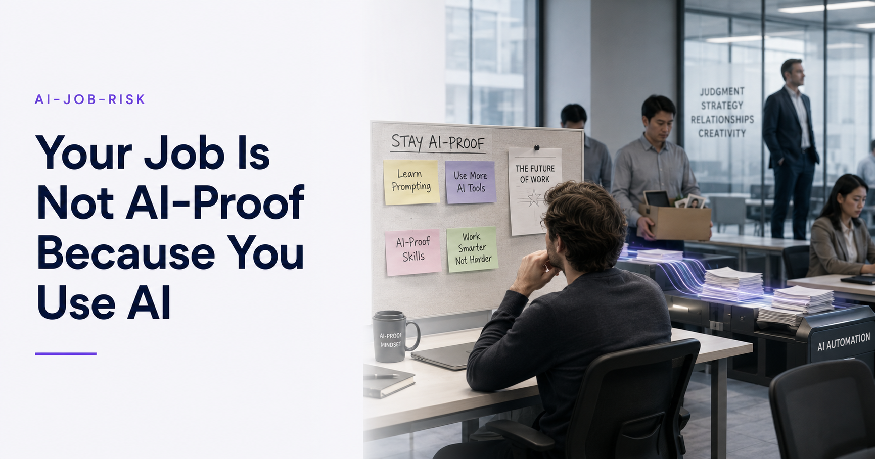 Your Job Is Not AI-Proof Because You Use AI